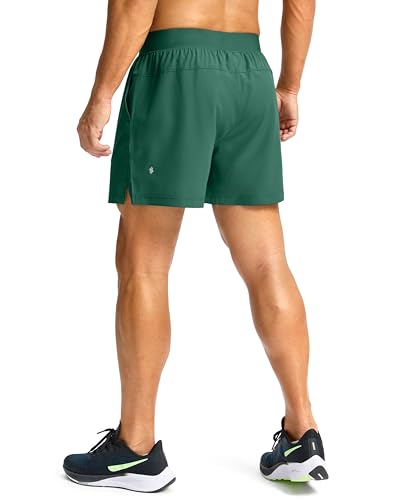 Image of Soothfeel Men's Running Shorts with Zipper Pockets 9 inch / 7 inch / 5 inch Quick Dry Eight Basketball Gym Workout Athletic Shorts