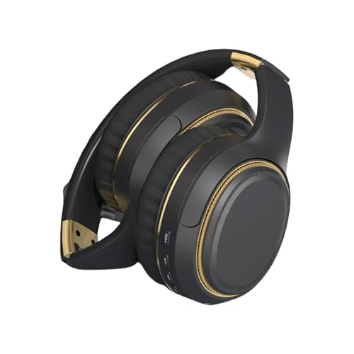 Genérico Auriculares Inalámbricos - Auriculares Inalámbricos Multiuso,Cascos Plegables con Luz LED Y Grave Estéreo para Juegos Viajes Dormir Conciertos Gimnasio Cortar Césped