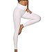 Leggins Deportivos Mujer Push Up Cintura Alta Gym Yoga Leggings Deporte Mujer Pantalones Leggins Fitness Running Anticeluliticos Mujer Talla Grande Mallas Deportivas Mujer Pantalon Pilates Blanco M