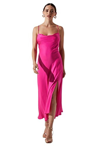 knee length dresses for ladies Gaia Metallic Midi Dress main image 1