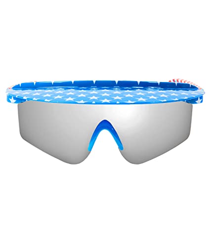 Tipsy Elves Sunglasses - Retro Sport Performance Shades - Colorful UV400 Protection Mirrored Lens Polarized and Non-Polarized2