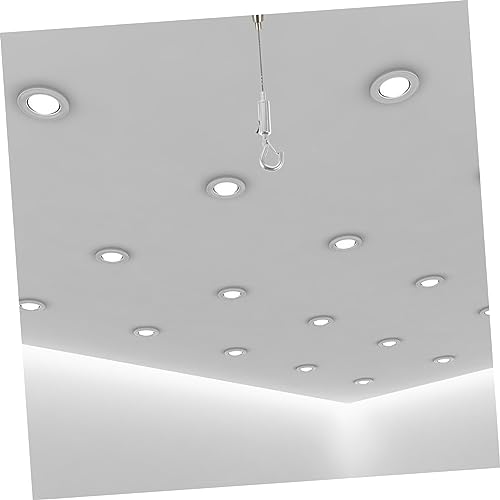 20 piezas Tensor de cable con gancho de suspensión, accesorio ligero para cuerda de alambre, uso interior y exterior, diseño versátil para hogar, fábrica y colgado miniatura 5