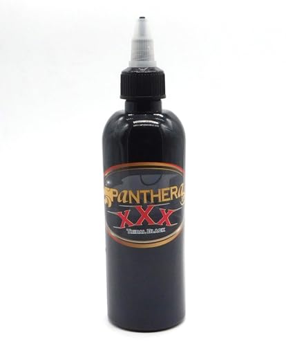 Panthera Encre noire Tribal 150 ml pour tatouage - tatouage ink Reach conform