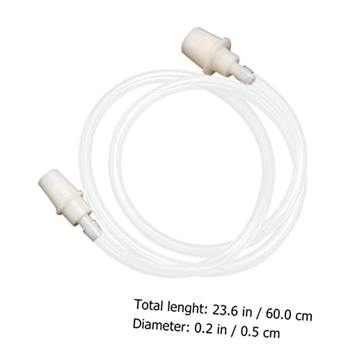 SMASOLO 5Pcs Líneas de Extensión para Máquina de Ventosas Tubos Conectores Durables para Terapia de Ventosas Compatible con Todas las Máquinas de Ventosas Accesorio Esencial para Terapia de Espalda miniatura 2