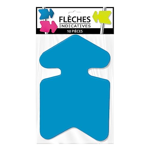 STC Pack 10 fleches indicatives Bleues