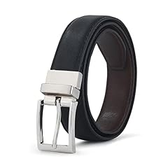 Silver Buckle-black+dark Brown
