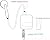 3000W 110V Electric Water Heater, IPX4 Tankless Instant Hot Water Heater Under Sink on Demand for Bath Shower Bathroom Home Kitchen Beauty Hair Salon, Portable Hot Water Heater, Vertical Mount