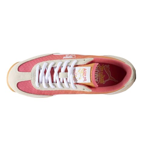 PUMA Womens Easy Rider Las Vegas Lace Up Sneakers Shoes Casual - White - Size 9.5 M4