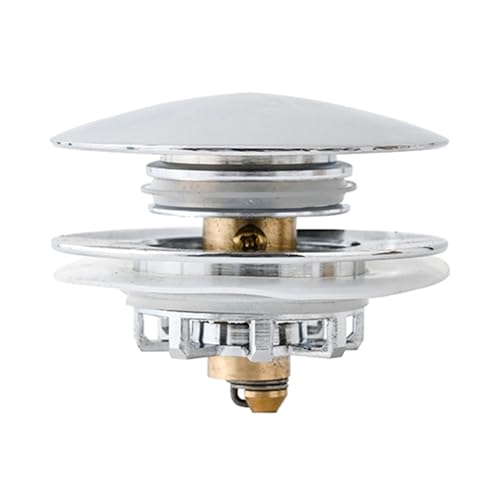 Sink Drain Plug Bounce Drain Bathtub Water Sealing Plug Anti-clogging Push-type Bounce Cores Shower Drain Hair Catcher