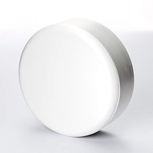 Junction Box PVC Silver Canopy Ceiling Box Rosette Junction Box Cover (White), 1 piece