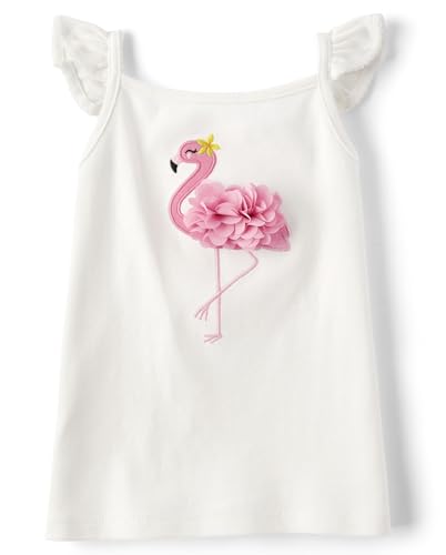 Image of Gymboree Girls' and Toddler Embroidered Tank Top
