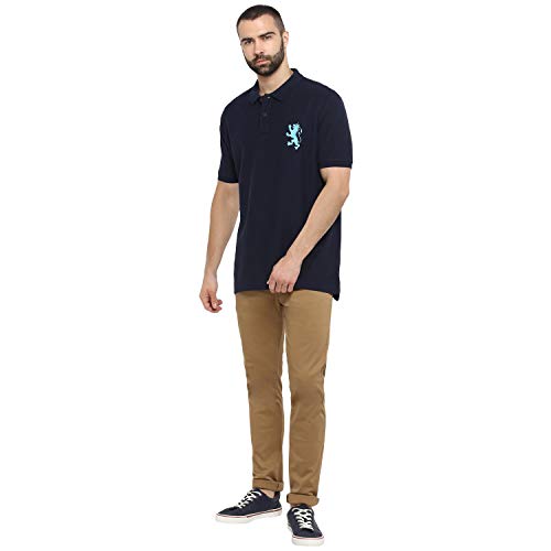 Image of Red Tape Men's Cotton Regular Fit Polo T-Shirt