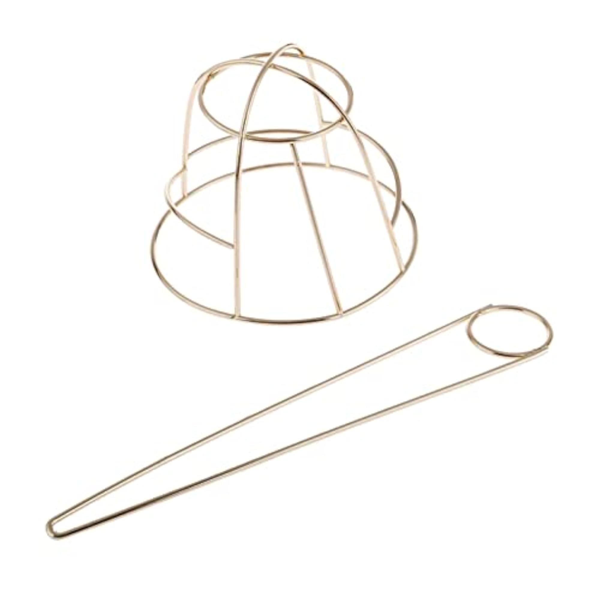 2Pcs Chic Women's Bun Holder Hair Slide Clip