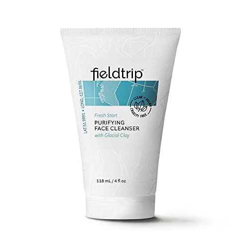 fieldtrip premium beauty, Fieldtrip Fresh Start Purifying Face Cleanser with Glacial Clay, 4 fl oz,