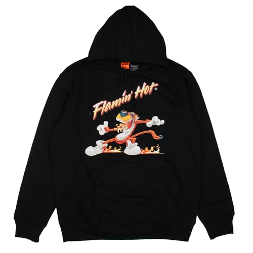 Mad Engine Cheetos Men's Chester Cheetah Flamin' Hot Graphic Print Adult Pullover Hoodie
