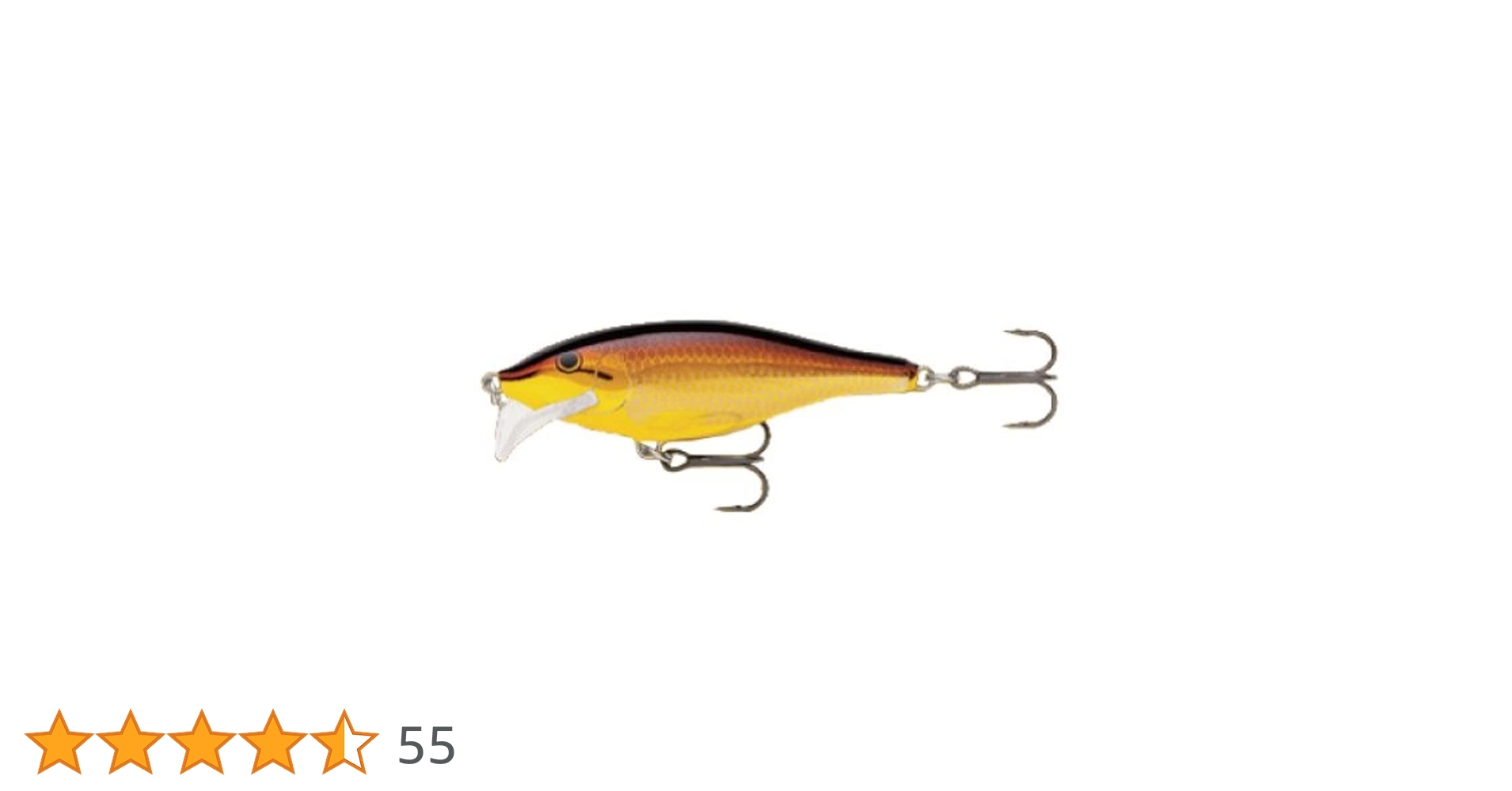 Amazon | Rapala(ラパラ) ミノー スキャターラップシャッド 7cm