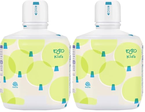モンダミン キッズ ぶどう味 マウスウォッシュ 子ども ノンアルコール 860ml 洗口液 口臭ケア 医薬部外品 (× 2)の商品画像（Amazon）