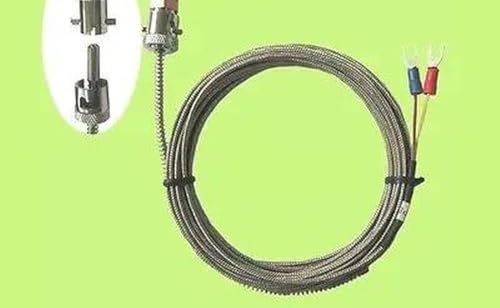 2 PCS Thermocouple Sensors K Type Bayonet Mount (10')