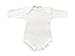 Ellepi Confezione da 2 Body Americano Manica Lunga Neonato NEONATA Cotone GARZATO. Realizzato con Filato in Puro Cotone