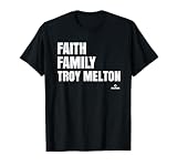 Faith Family Troy Melton Prospect Baseball Fan Gear T-Shirt