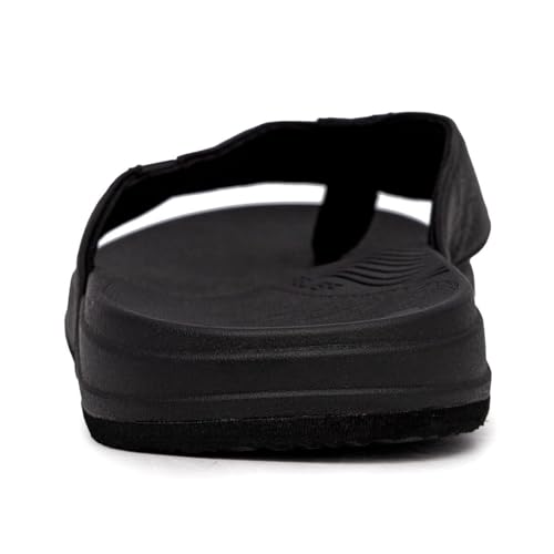 Image of Nautica Men's Flip Flop Shower Sandals Slides - Comfortable Waterproof Beach Footwear Slip-On Thong (Medium /Wide Width)