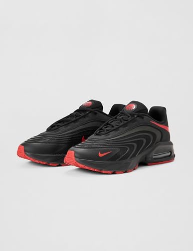 Nike Men's Air Max Fire Shoes, Black/University Red, 12