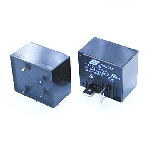 Relais de puissance 30A haute capacité HF2160 à 4 broches robustes - 4