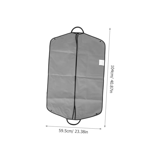 Travel Suit Garment Bag for Men Dustproof Storage Bag for Jackets and Suits Sturdy Portable Carrying Case Handles for Business Trips and Weddings2