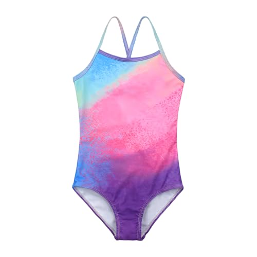 Image of BAYIMEE Girls One Pieces Swimsuit Cute Swimwear Bathing Suits 2-12 Years