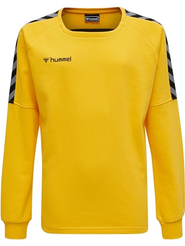 Sweat entraînement Hummel enfant 152 jaune respirant pour performance club