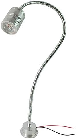 LUMINTURS(TM 3W LED Wall Sconces/Ceiling Picture Spot Lamp Fixture Flexible Pipe Light Warm White