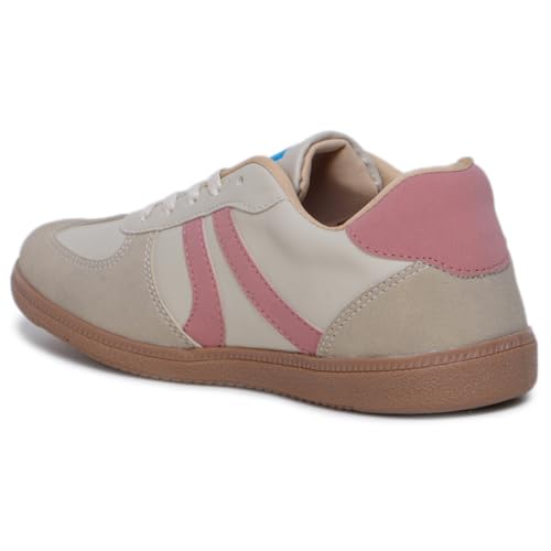Image of TRASE Casual Sneaker Shoes for Women | Soft Cushioned Insole | Sneakers for Woman | Lightweight | Comfortable | Stylish, Trendy Girls and Women Sneakers with Laces