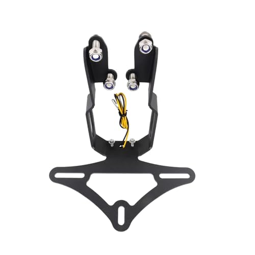Support de plaque Kawasaki Ninja 400 en aluminium brossé