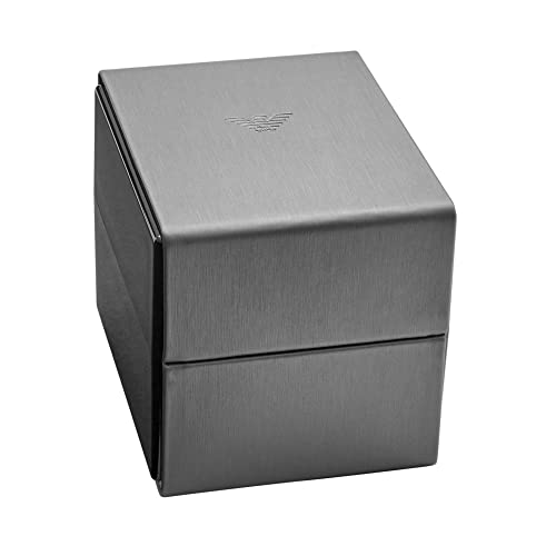 Image of Emporio Armani Stainless Steel Analog Blue Dial Men Watch-Ar11541, Silver Band