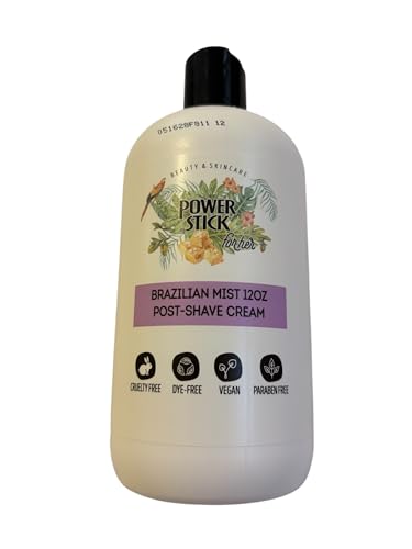 Brazilian Mist Post-Shave Cream, Vegan, Cruelty-Free, Paraben-Free Formula with Pistachio and Salted Caramel, 12 Fl Oz image 5