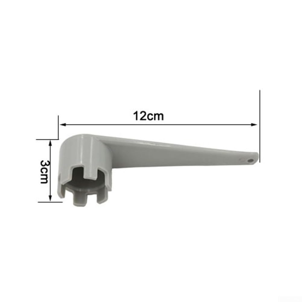 PVC-Ventilwerkzeug, grau, 12 cm, für 6-Loch-Sicherheitsventil (8 Löcher)