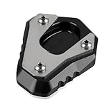 Motorcycle Kickstand Pad FOR K&awasaki Z650 Z800 For NINJA650 Z900 2016-2023 For Ninja H2 SX 2017-2023 Z900RS Cafe 2017-2023 Foot Side Stand Extension Pad Plate(Black no logo)