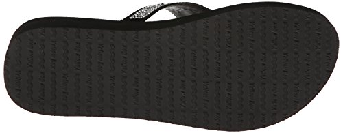 Yellow Box Women's Birder Wedge Flip Flop, Clear, 8 M Us #TOP3
