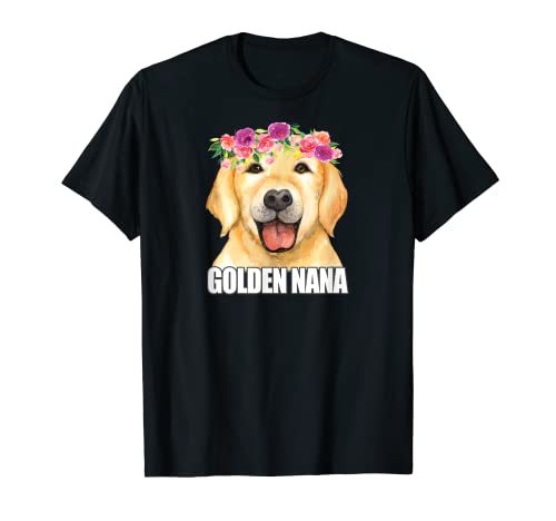Golden Retriever Nana Camiseta