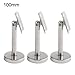 Adjustable Column Bracket 3-Pack, Movable Stair Handrail Support for Residential Handrail Hardware, Wall Mounted Rail Bracket with 304 Stainless Steel Construction(100mm-A)