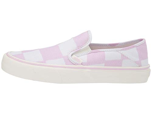 Vans Vans Women's Low-Top, Big Check Lilla Marshmallow, 8