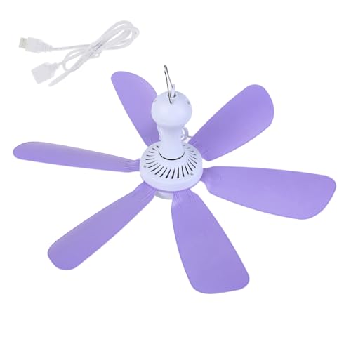 Ventilador de techo portátil para acampar sin sofocos con mando a distancia 5