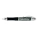 Itoya Xenon Retractable Ballpoint Pen with Rubber Grip, 1.0mm Medium Point, Thundercloud (XE-100GY)