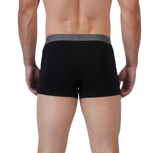 Image of Bonjour Men's Cotton Comfort Trunk - Soft Breathable Everyday Underwear (Pack of 1)