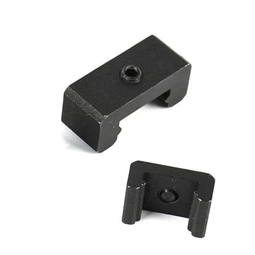 Bloc de guidage linéaire MGN9 en acier haute résistance pour guidage rigide x2