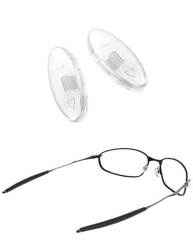 Image of SAUCER Replacement Nose Piece Pads for Oakley Holbrook TI OO6048 Sunglasses