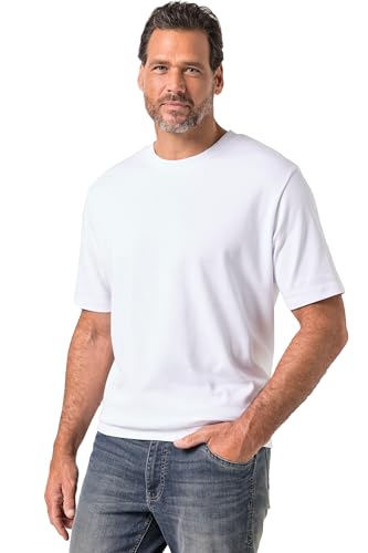 T-shirt en jersey structuré JP1880 homme grande taille pour un tombé impeccable du XXL au 8XL