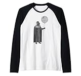Star Wars Darth Vader Death Star Balloon Raglan Baseball Tee
