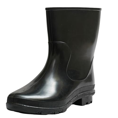 Image of Hillson Gumboot DON for Men & Women | Waterproof Rainboot, Anti-Skid Sole, Protection from Oil, Acid, Chemicals etc. | Size 07 INDIA /UK