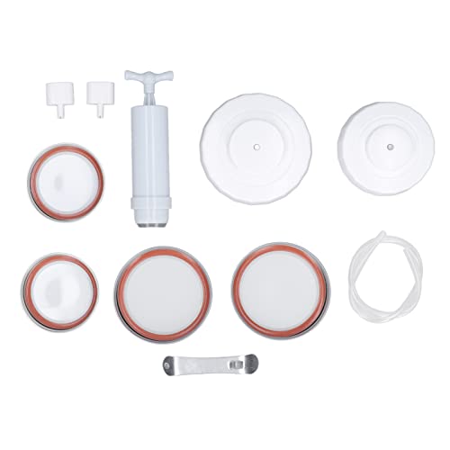 Zerodis Juntas Manuales de Bomba Manuales para la Protección del Sello de Mampostería de Alimentos Saludables para Accesorios de Cocina de BPA para BPA de Vacío